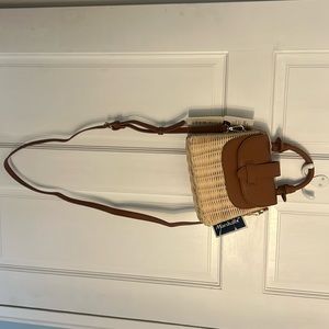 Never used mini straw bag